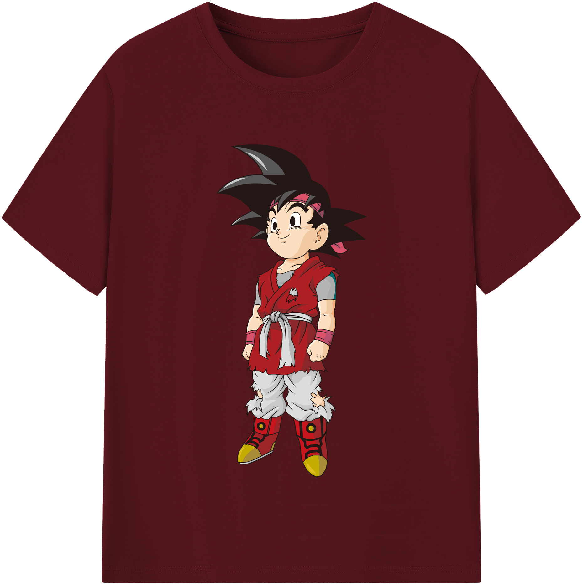 （画像用） ドラゴンボール 孫悟空（そん ごくう）Son Goku カカロット DRAGON BALL Kakarotto 綿100％半袖Tシャツ（フロントプリント）
